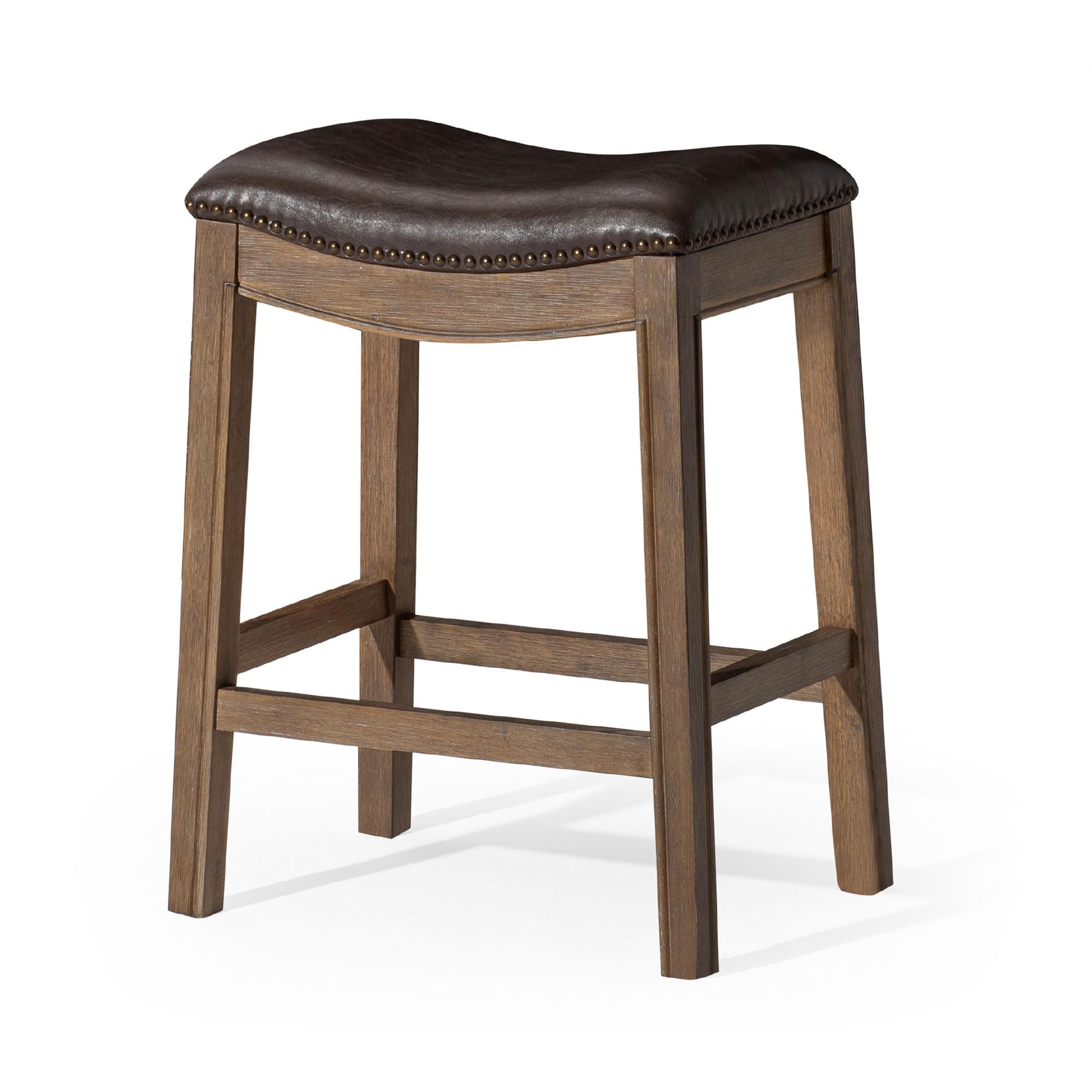 Amazon.com: Maven Lane Adrien Backless Counter Stool – 26 Inches
